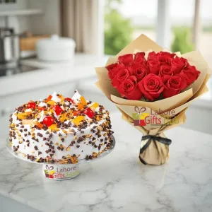 Bundu Khan Cake with Roses Bundu Khan Cake with Roses
