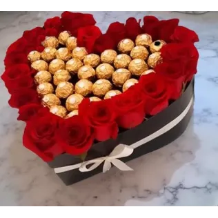 Ferrero Roses Heart Box