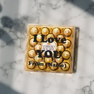 Personalised Ferrero Love Box